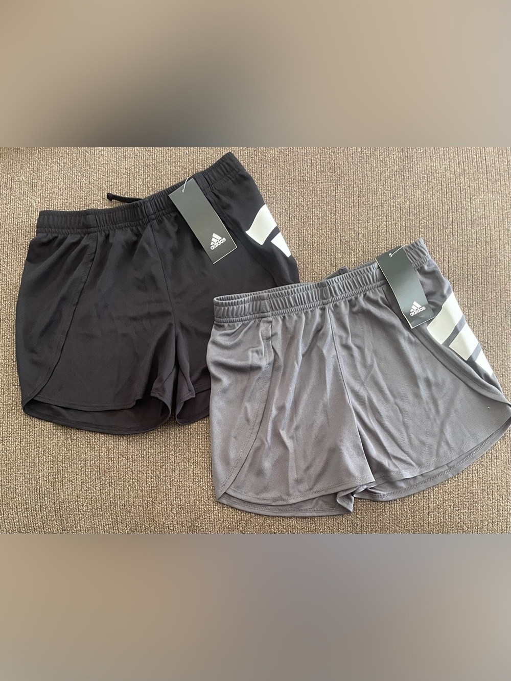 NWT Bundle of 2 Girls Adidas Active Shorts Size M 10/12